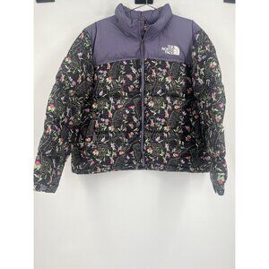 Women's The North Face 1996 Retro Nuptse Floral Print 700 Down Jacket Size 2X